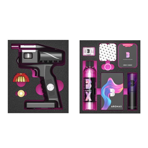 Flavour Blaster Kit Pro 2, urządzenie do aromatyzowania i dekoracji koktajli, kolor czarny