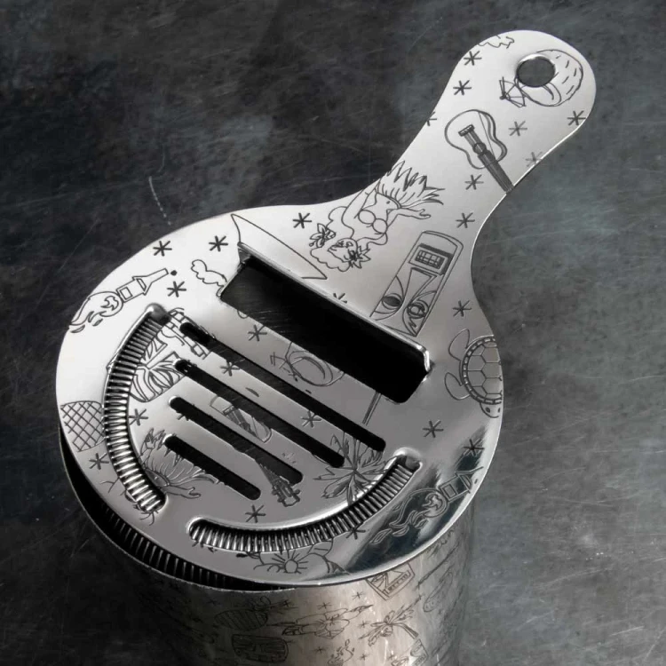 Sitko barmańskie – Strainer Tiki Coley, Urban Bar 1.WEBP