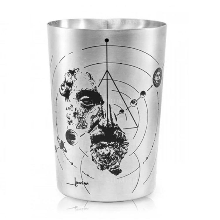 Szklanica ze stali nierdzewnej, Lumian Sakura MYTHOS, pojemność 500 ml