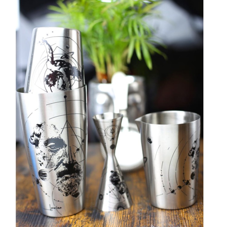 Szklanica ze stali nierdzewnej, Lumian Sakura MYTHOS, pojemność 500 ml