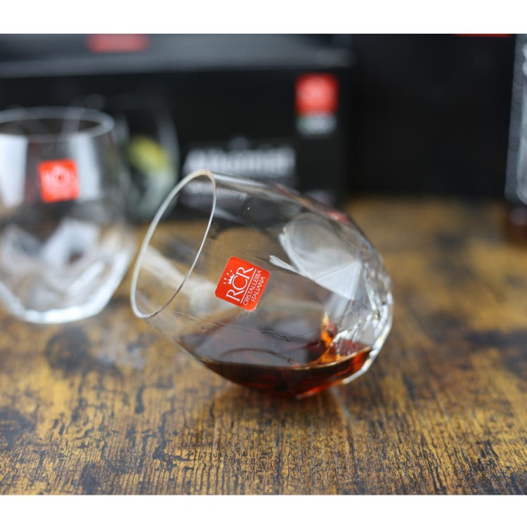 Szklanka niska RCR Alkemist 6 sztuk 380 ml  Tumbler eco-crystal