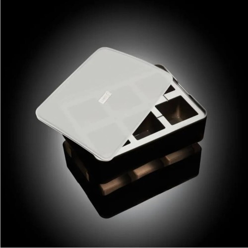 Forma do lodu silikonowa kwadratowa, 6 kostek 5x5cm, Ice Cubes