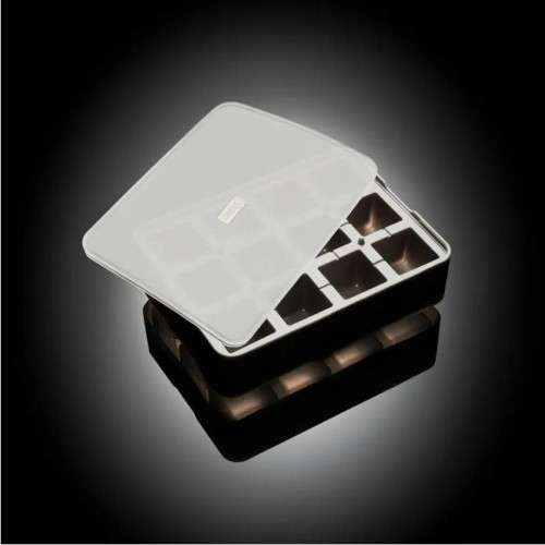 Forma do lodu silikonowa kwadratowa, 12 kostek 4x4cm, Ice Cubes