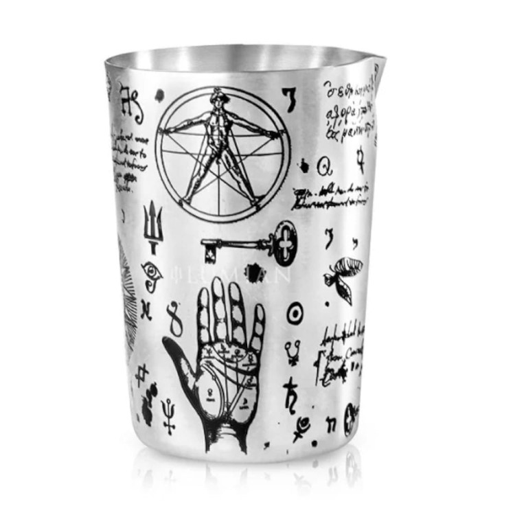 Szklanica ze stali nierdzewnej, Lumian Sakura Alchemy, pojemność 500 ml