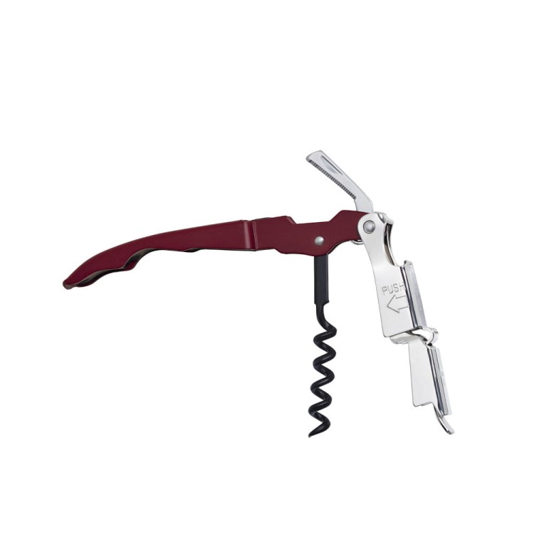 Trybuszon, otwieracz do wina, Rapido, bordowy, 12 cm
