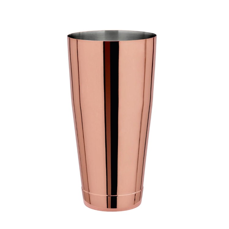 Shaker bostoński miedziany, 800 ml, stal nierdzewna