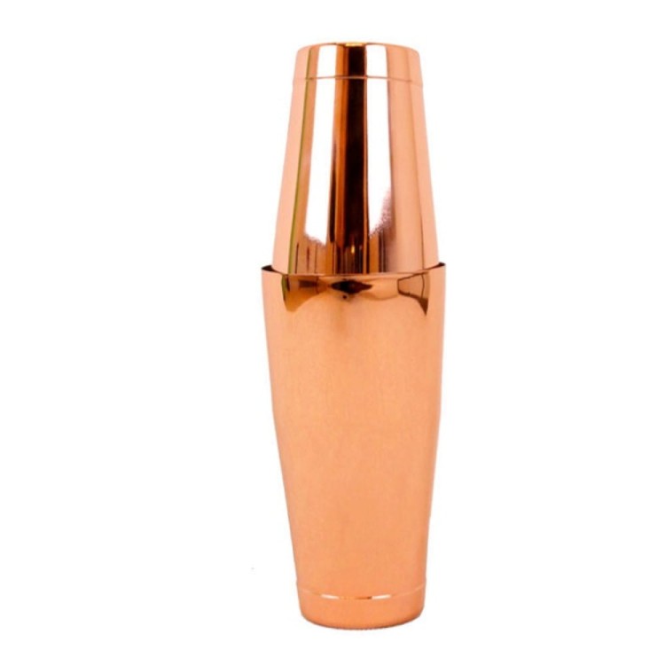 Shaker miedziany, Tin Tin, 2-częściowy,  stal nierdzewna